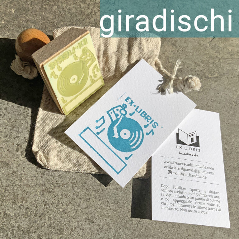 ex libris handmade_standard-giradischi_francesca-dimanuele-t