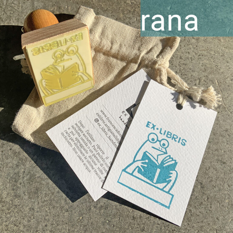 ex libris handmade_standard-rana_francesca-dimanuele-t