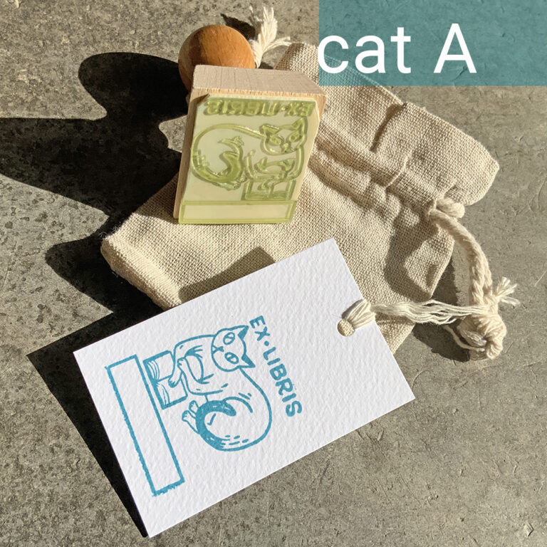 ex libris handmade_standard-en-cat a_francesca-dimanuele-t