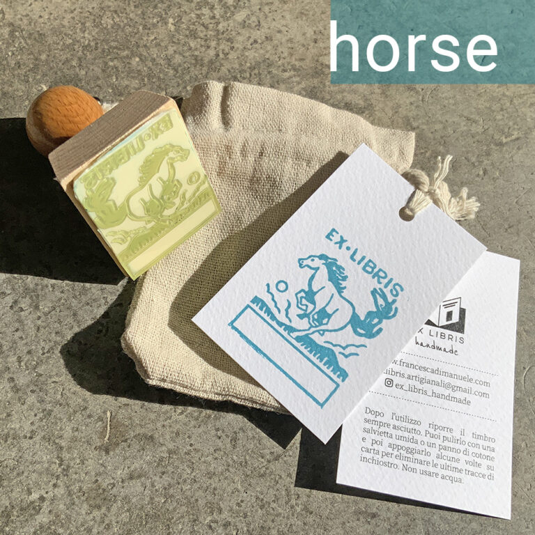 ex libris handmade_standard-en-horse_francesca-dimanuele-t