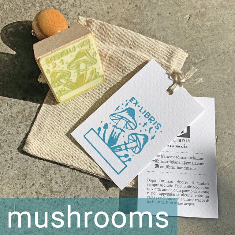 ex libris handmade_standard-en-mushrooms_francesca-dimanuele-t